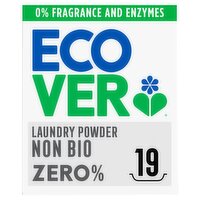 Ecover Sensitive Washing Powder Non Bio Laundry Zero% Fragrance & Enzymes 0.95kg