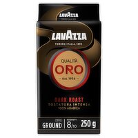 Lavazza Qualità Oro Dark Roast 100% Arabica Ground Coffee 250g