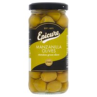 Epicure Manzanilla Olives Stoneless Green Olives 235g