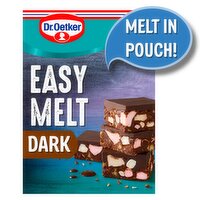 Dr. Oetker Easy Melt Dark Chocolatey Cake Covering 150g