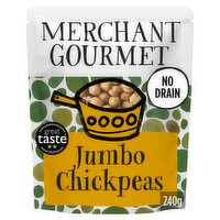 Merchant Gourmet Jumbo Chickpeas 240g