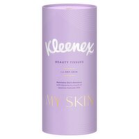 Kleenex MySkin Beauty Tissues for Dry Skin Tube Facial Tissue
