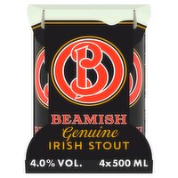 Beamish Genuine Irish Stout 4 x 500ml