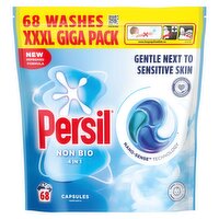 Persil Non Bio 4 in 1 fast-dissolving laundry capsules, 68 washes