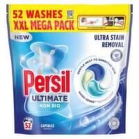 Persil Ultimate Non Bio Ultra Stain Removal Laundry Capsules 52 washes
