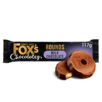 Fox's Chocolatey Rounds Milk Chocolate 117g