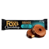 Fox's Chocolatey Rounds Salted Caramel 117g