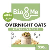 Bio&Me Pistachio & Chia Overnight Oats 350g