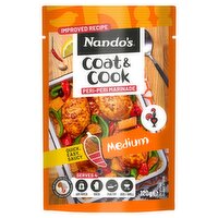 Nando's Medium Coat & Cook Peri-Peri Marinade 120g