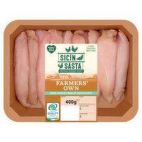 Sicín Sásta Farmers' Own Irish Chicken Breast Mini Fillets 400g
