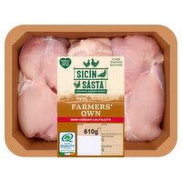 Sicín Sásta Farmers' Own Irish Chicken Leg Fillets 610g