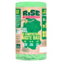 Rise 30 Compostable Waste Bags 10L