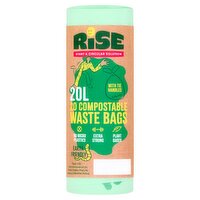 Rise 20 Compostable Waste Bags 20L
