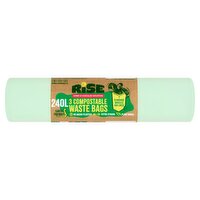 Rise 3 Compostable Waste Bags 240L