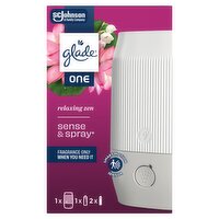 Glade ONE Sense & Spray Starter Kit, Relaxing Zen, 1x13ml
