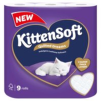 KittenSoft 9 Quilted Dreams Rolls