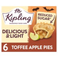 Mr Kipling Toffee Apple Halloween Pies 6 Pack
