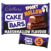 Cadbury 5 Spooky Mallow Marshmallow Flavour Cake Bars