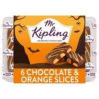 Mr Kipling Milk Chocolate & Orange Cake Slices 6 Pack