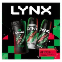 LYNX Africa Trio Gift Set 3 piece