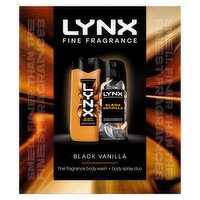 LYNX Fine Fragrance Black Vanilla Gift Set 2 piece