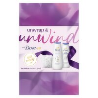 DOVE Unwind Body Wash Collection Gift Set 2 piece