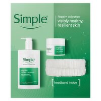 SIMPLE Repair+ Visibly Healthy & Resilient Skin Collection Gift Set 2 piece