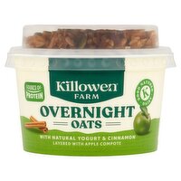 Killowen Farm Overnight Oats with Natural Yogurt & Cinnamon 190g