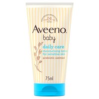 Aveeno Baby Daily Care Moisturising Lotion with Colloidal Oatmeal, For Sensitive Skin, 75ml