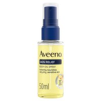 Aveeno Skin Relief Body Oil Spray 50ml - Dry to Very Dry, Sensitive Skin
