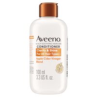 Aveeno Haircare Clarify and Shine+ Apple Cider Vinegar Conditioner 100ml