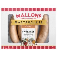 Mallons 8 Masterclass Irish Pork Sausages 320g