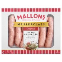 Mallons 8 Masterclass Irish Pork Sausages 320g
