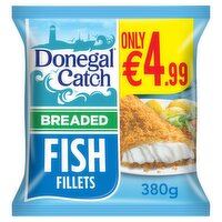 Donegal Catch Breaded Fish Fillets 380g