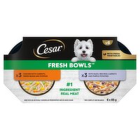 Cesar Fresh Bowls with Fresh Vegetables 6 x 85g (510g)