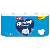 KittenSoft 16 Purrfect Comfort Rolls