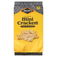 Jacob's Mini Crackers Salt & Pepper 100g