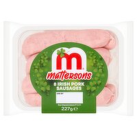 Mattersons 8 Irish Pork Sausages 227g