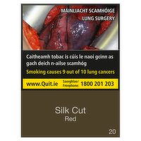 Silk Cut Red 20 Cigarettes