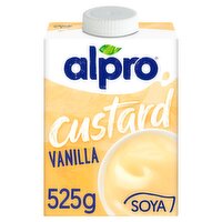 Alpro Vanilla Soya Dairy Free Alternative to Custard 525g