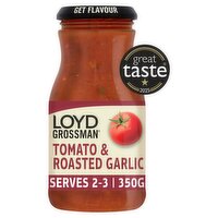 Loyd Grossman Tomato & Roasted Garlic Pasta Sauce 350g