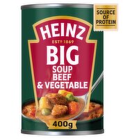Heinz Beef & Vegetable Chunky Big Soup 400g
