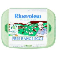 Riverview 6 Large Free Range Eggs