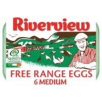 Riverview 6 Medium Free Range Eggs