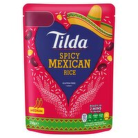 Tilda Microwave Spicy Mexican Long Grain Rice 250g