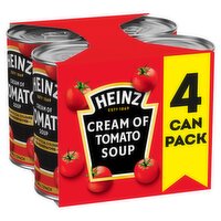 Heinz Cream of Tomato Tinned Soup 4 x 400g
