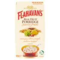 Flahavan's Real Fruit Porridge Sunrise Fruits 625g