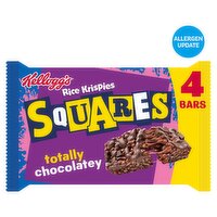 Kellogg's Rice Krispies Squares Delightfully Chocolatey Snack Bars 4x36g
