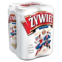 Zywiec genuine beer 4 x 500 ml can 
