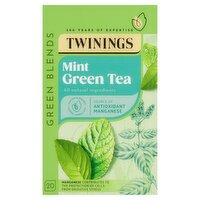 Twinings Mint Green Tea 20 Tea Bags 40g